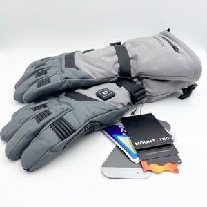 MOUNT TEC Explorer 5 Battery Heated Gloves Rechargeable Waterproof Grey X-Large